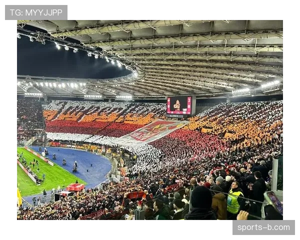 那不勒斯主场赛前，南看台巨型TIFO致敬球队传奇马拉多纳